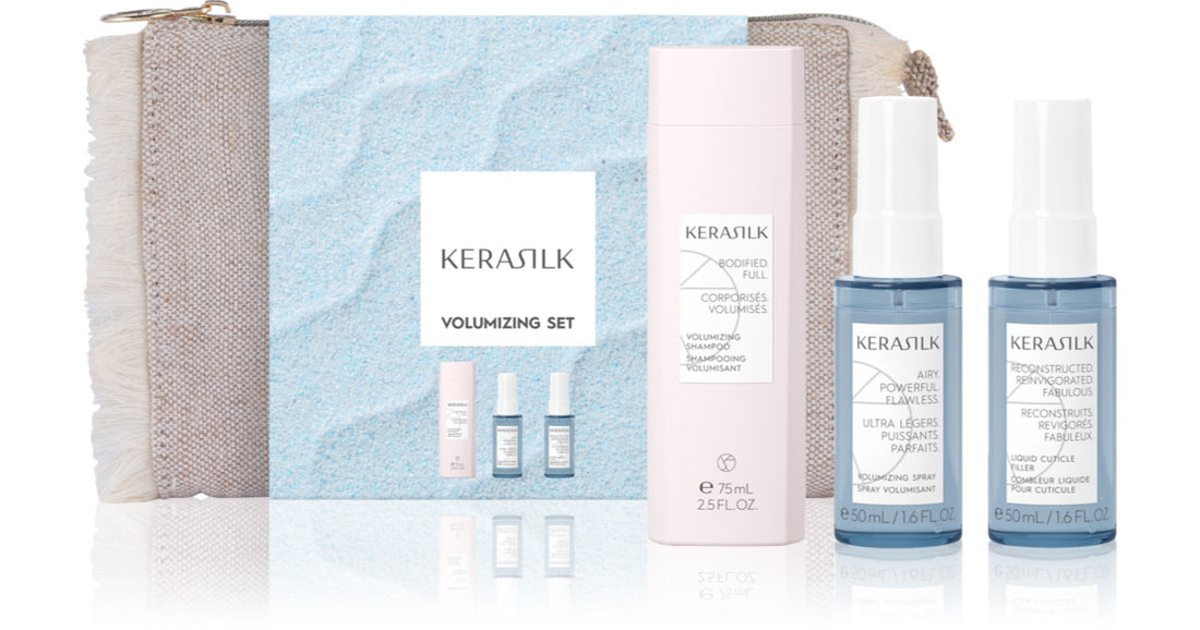 KERASILK Specialists Set kit da viaggio per il volume dei capelli 3 pz