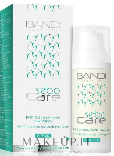 Crema viso idratante, da giorno Bandi Professional Sebo Care PMF Protection Moisturising Cream SPF 20 50 ml