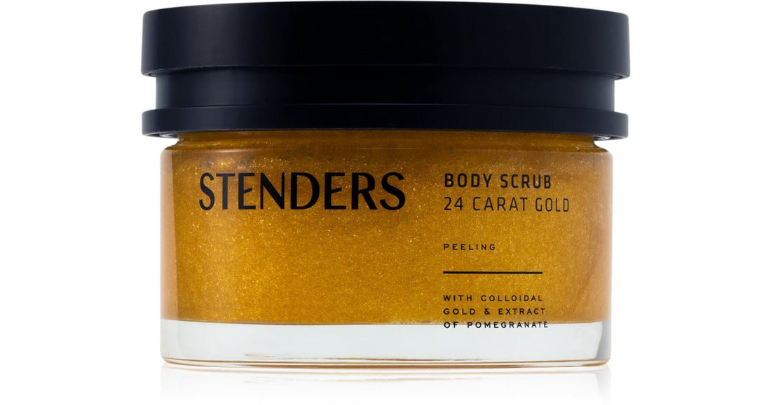 STENDERS 24カラットゴールド ボディスクラブ 24カラットゴールドでつるつる肌へ 180g