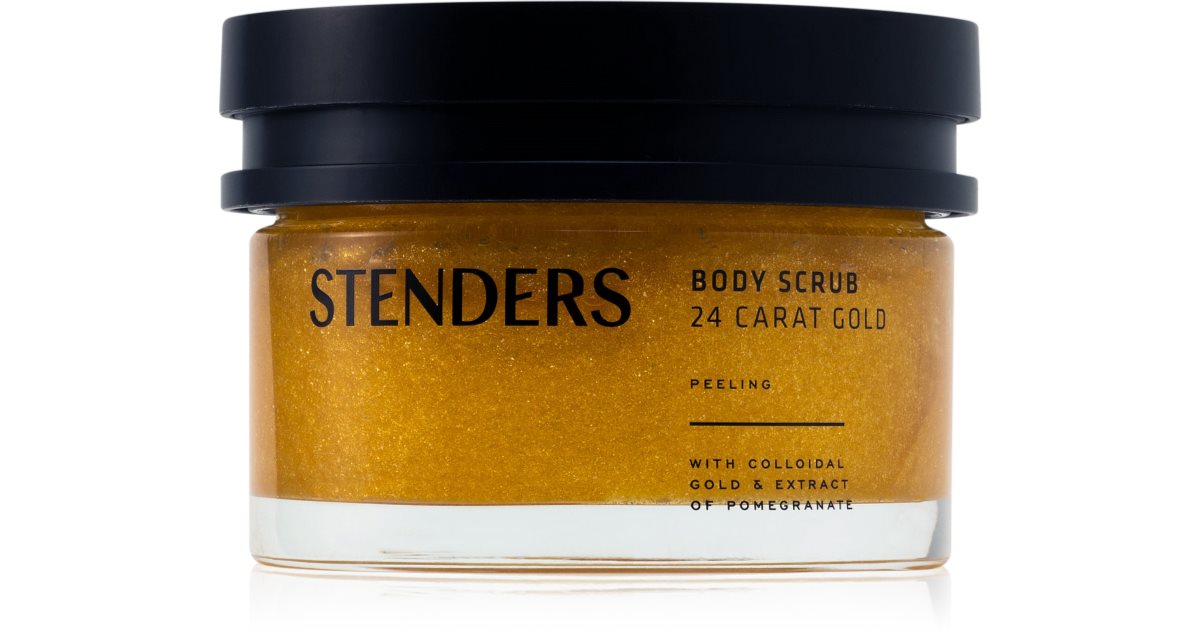 STENDERS Exfoliant de corp cu aur de 24 de carate pentru piele matasoasa cu aur de 24 de carate 180 g