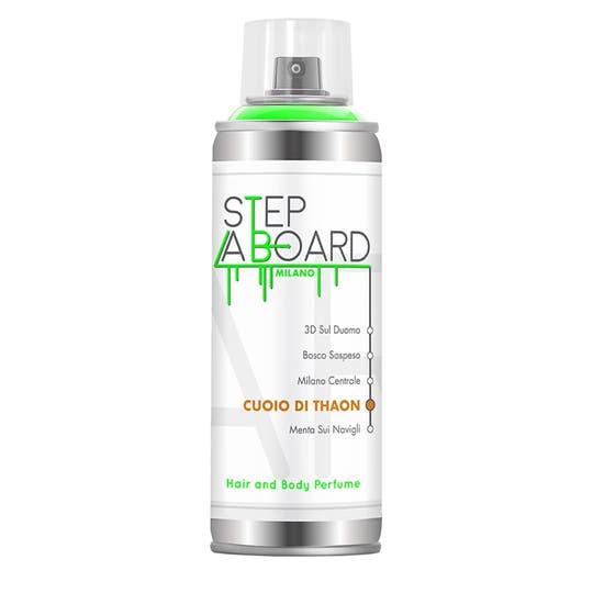 Step Aboard Cuoio parfum corps et cheveux de Thaon