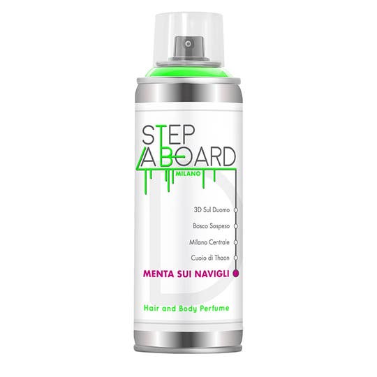 Step Aboard Menta sui Navigli perfume para cuerpo y cabello