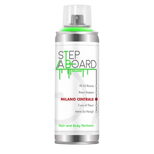 Step Aboard Milano Centrale perfume para cuerpo y cabello