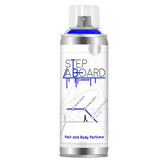 Step Aboard Transitions Gate body and hair perfume