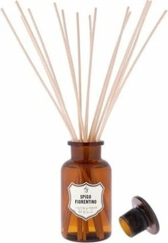 Diffusore di aromi con bastoncini "Spigo Fiorentino" Spezierie Palazzo Vecchio I Profumi Di Firenze 250 ml