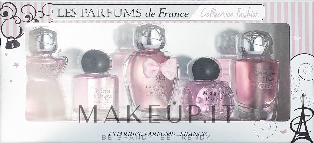Charrier Parfums Collection Fashion Set (edp/12ml + edp/10.5ml + edp/9.3ml + edp/8.5ml + edp/9.4ml)
