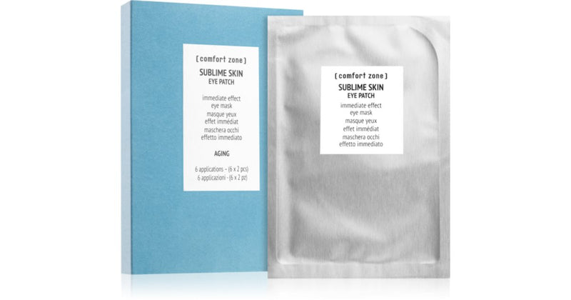 Comfort Zone Sublime Skin maschera occhi con peptidi 6 pz