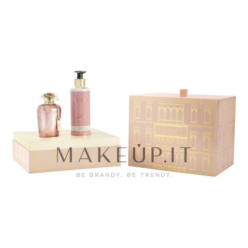 The merchant of venice Cofre Rosa Moceniga EDP 100 ml + Loción Corporal 250 ml
