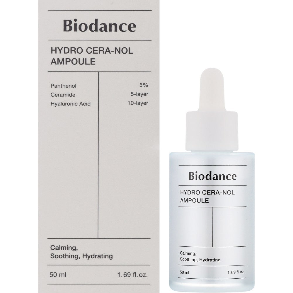 Biodance Ορός Hydro Cera-Nol για ξηρό και ευαίσθητο δέρμα (φιαλίδιο) 50 ml