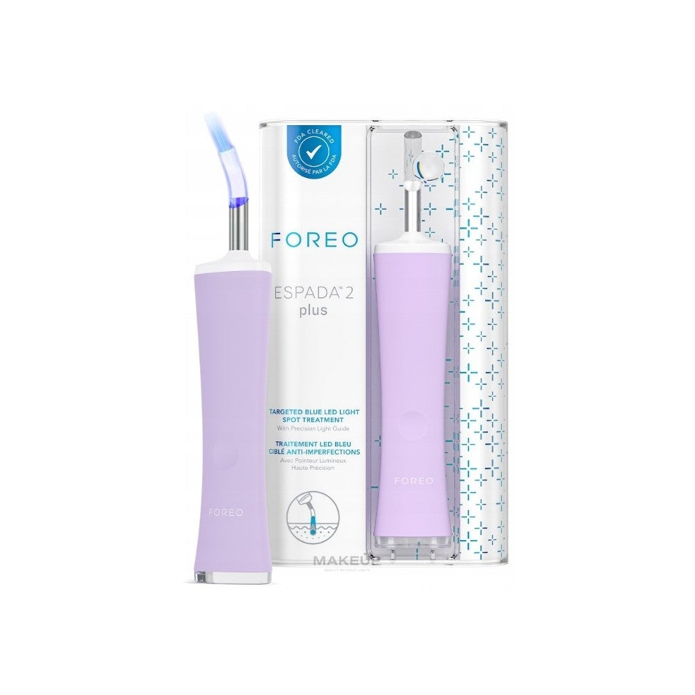 Foreo FOREO טיפול ממוקד באקנה ESPADA™ 2 Plus עם אור LED כחול - גרסה: לבנדר