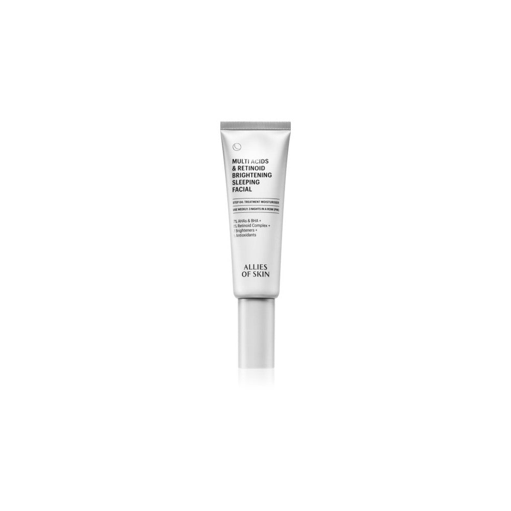 Allies of Skin 멀티산 &amp; 레티노이드 수면 maschera 페이스 하이라이터 48ml