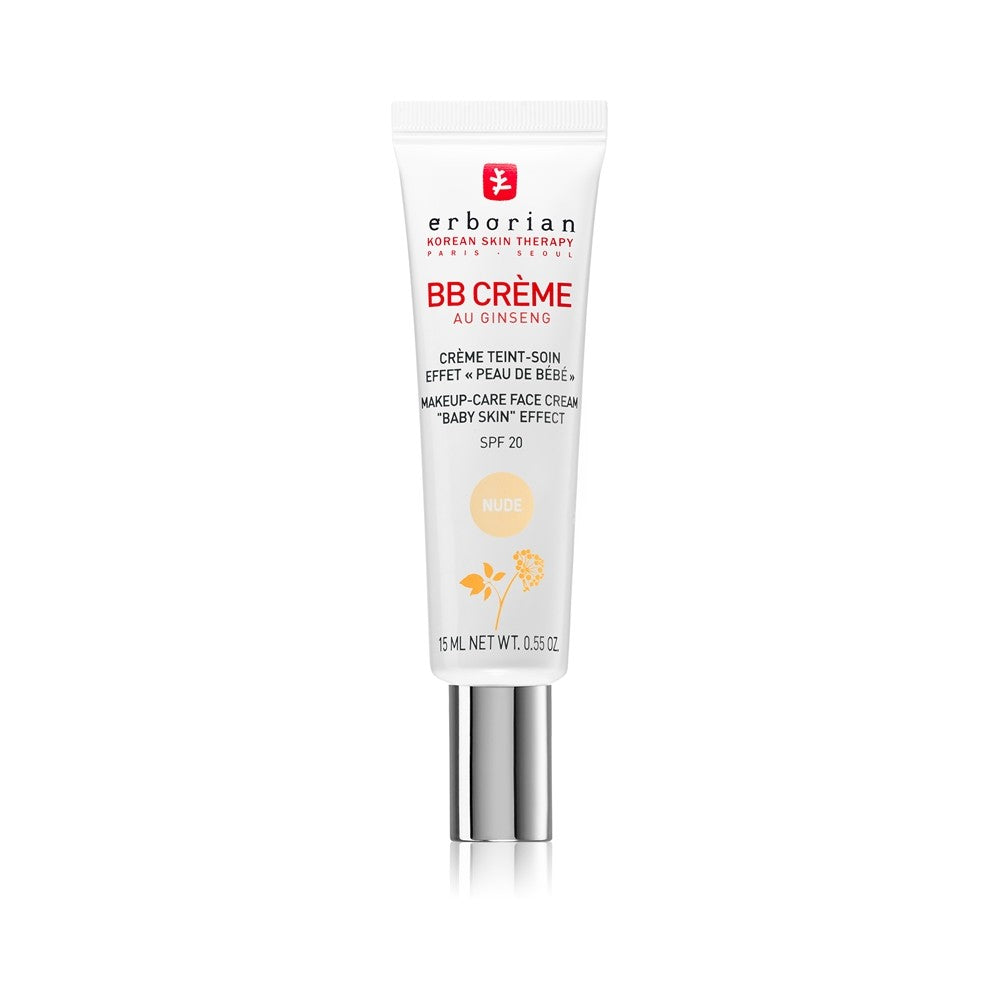 Erborian Crema BB Cream con color para una piel perfecta FPS 20 envase pequeño color nude 15 ml