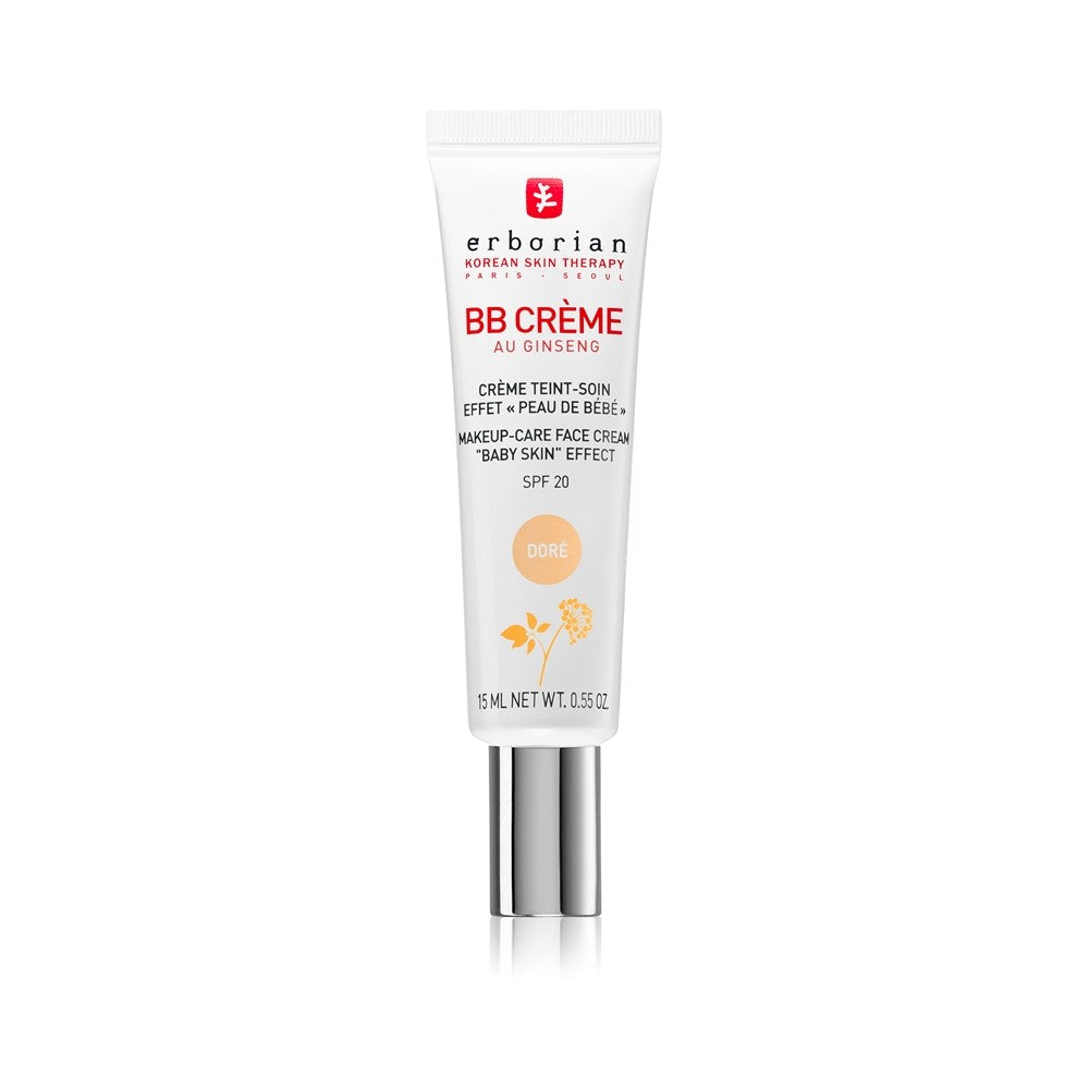 Erborian 완벽한 피부를 위한 BB크림 틴티드 크림 SPF 20 소형팩 도레 컬러 15ml