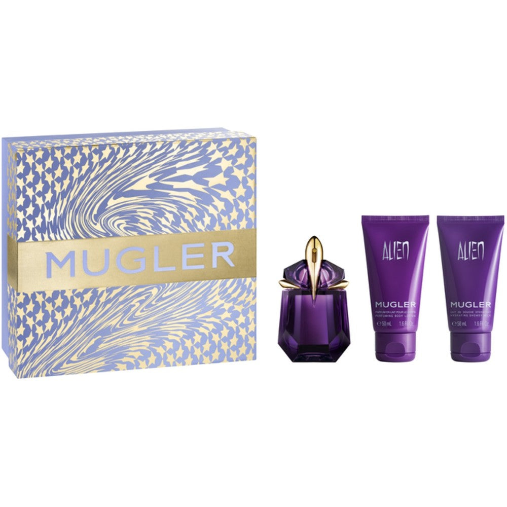 Thierry Mugler Alien Eau de parfum 30 ml + Bodycrème 50 ml + Douchegel 50 ml — Parfum en lichaamsset