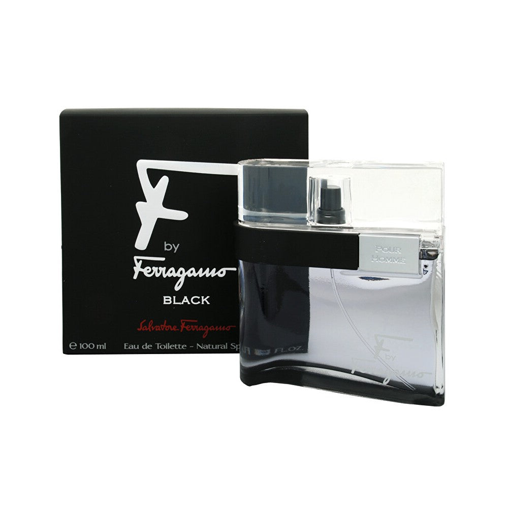 Salvatore Ferragamo F by Ferragamo Black 100 ml — Miesten Eau de Toilette