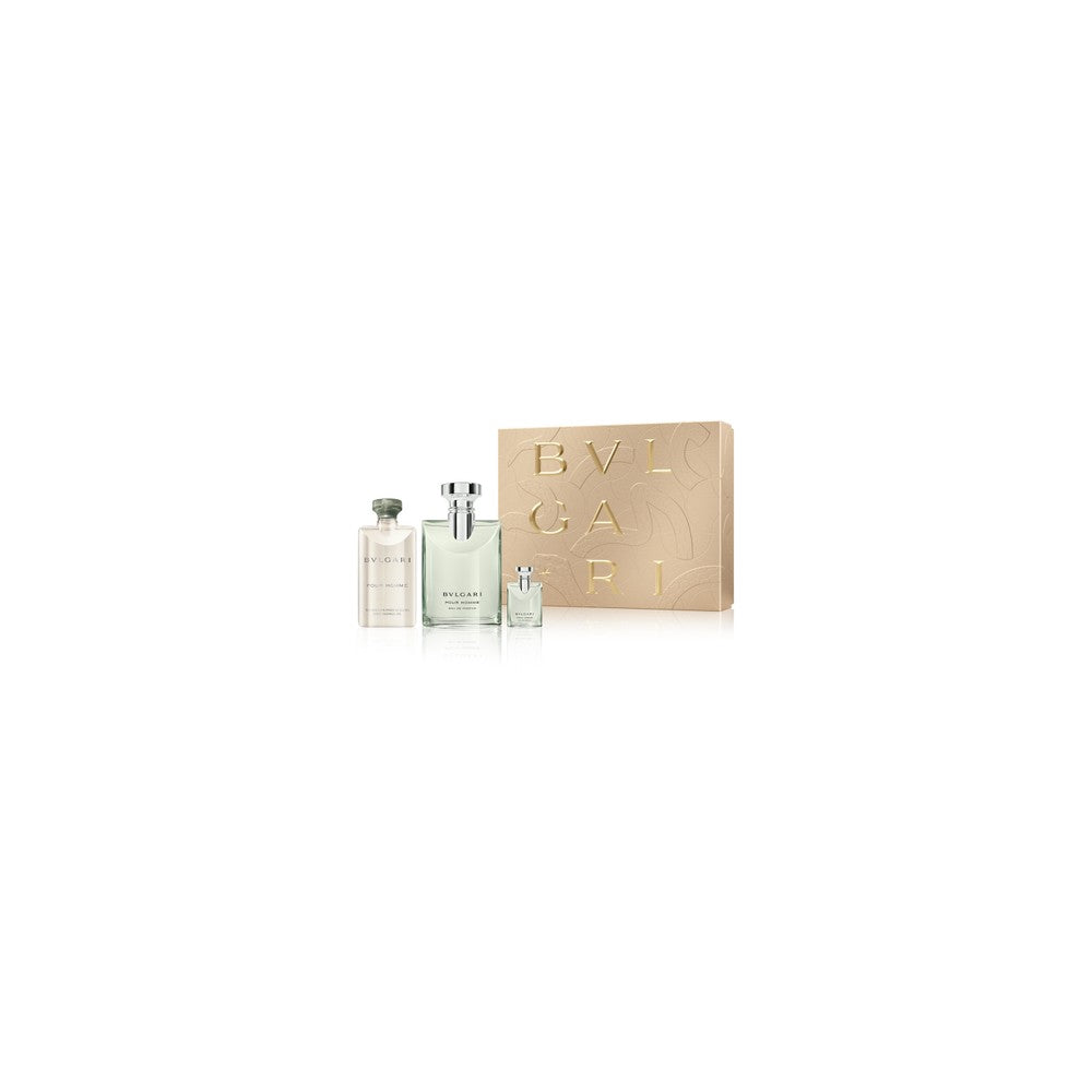 Bvlgari Pour Homme cofanetto 100 ml + 5 ml + gel doccia — Set cadou pentru bărbați