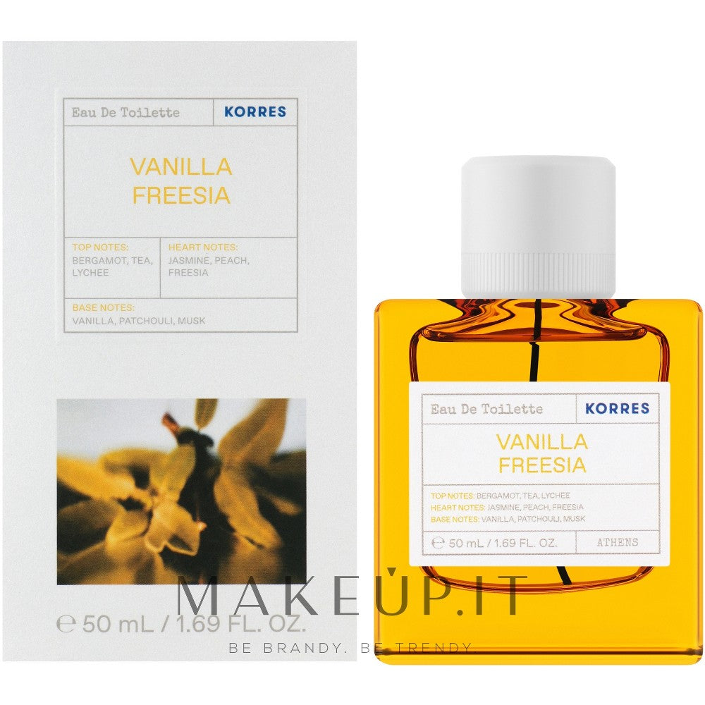 Korres Vanilla Freesia Eau de toilette 50 ml — レディースオードトワレ