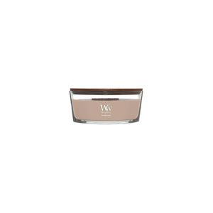 Woodwick Patchouli Cream 453,6 g — Bougie parfumée