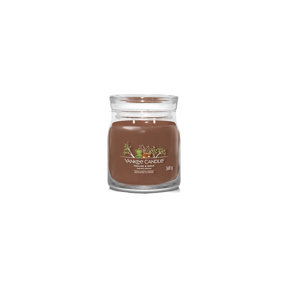 Yankee Candle Signature Praline &amp; Birch 567 g — Candela profumata