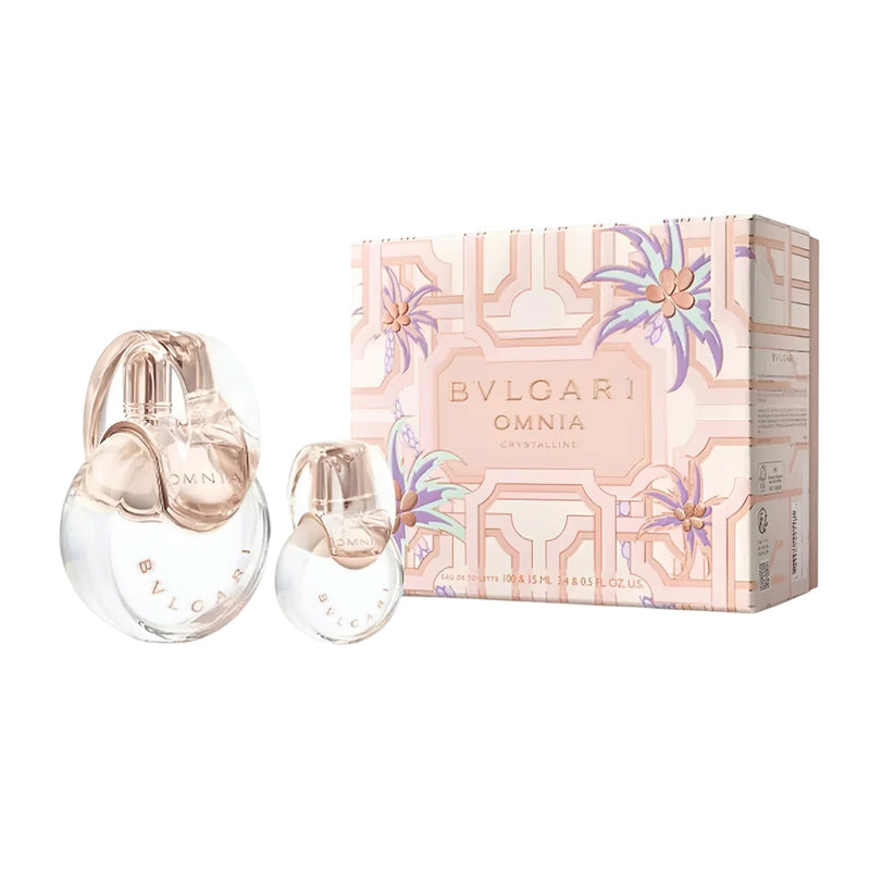 Bvlgari Omnia Crystalline-sett EDT 65 ml og 15 ml EDT