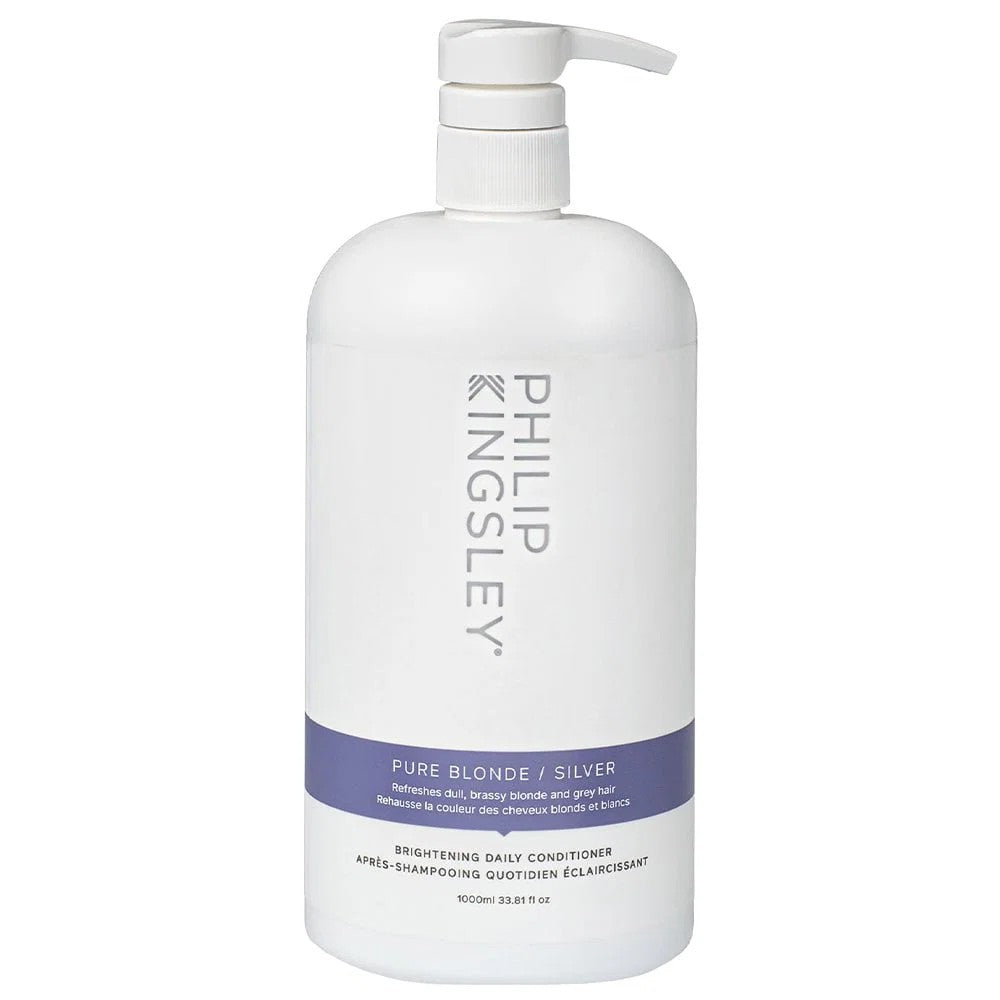 Philip Kingsley, Éclaircissant blond pur/argenté, après-shampoing, protection couleur, 1000 ml