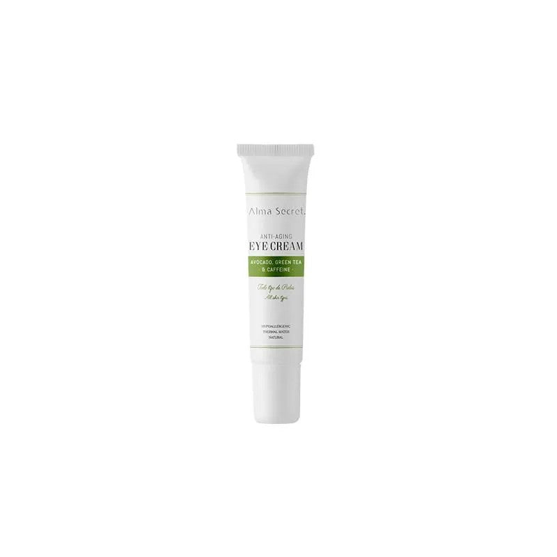 Alma Secret Crema contorno occhi anti-età Avocado tè verde caffeina 10 ml — Крем для контура глаз