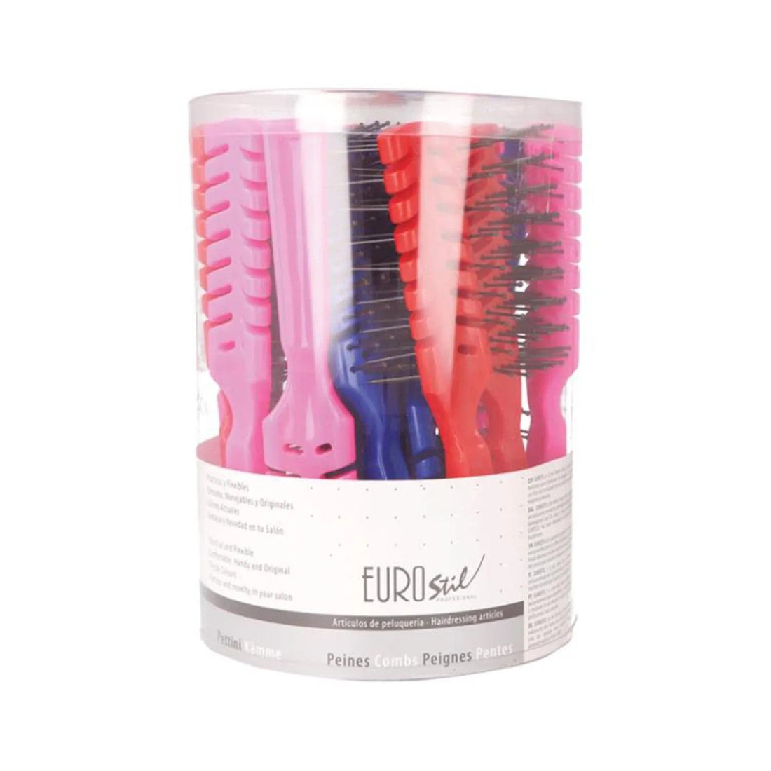 Eurostil Colors Jar Pettini a scheletro 20 pezzi — Pettine