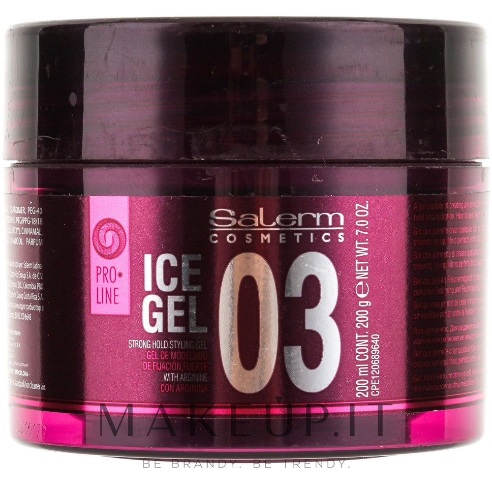 Salerm Cosmetics Proline Ice Gel 03 500 ml — Haar-Gel