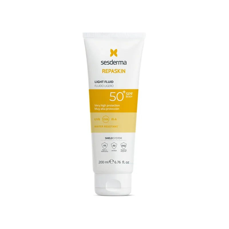 Sesderma Repaskin Fluido leggero SPF 50 200 ml — Fluido corpo solare