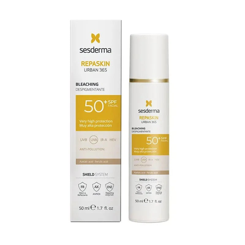 Sesderma Repaskin Urban 365 Crema viso depigmentante SPF 50+ 50 ml — Crema viso depigmentante