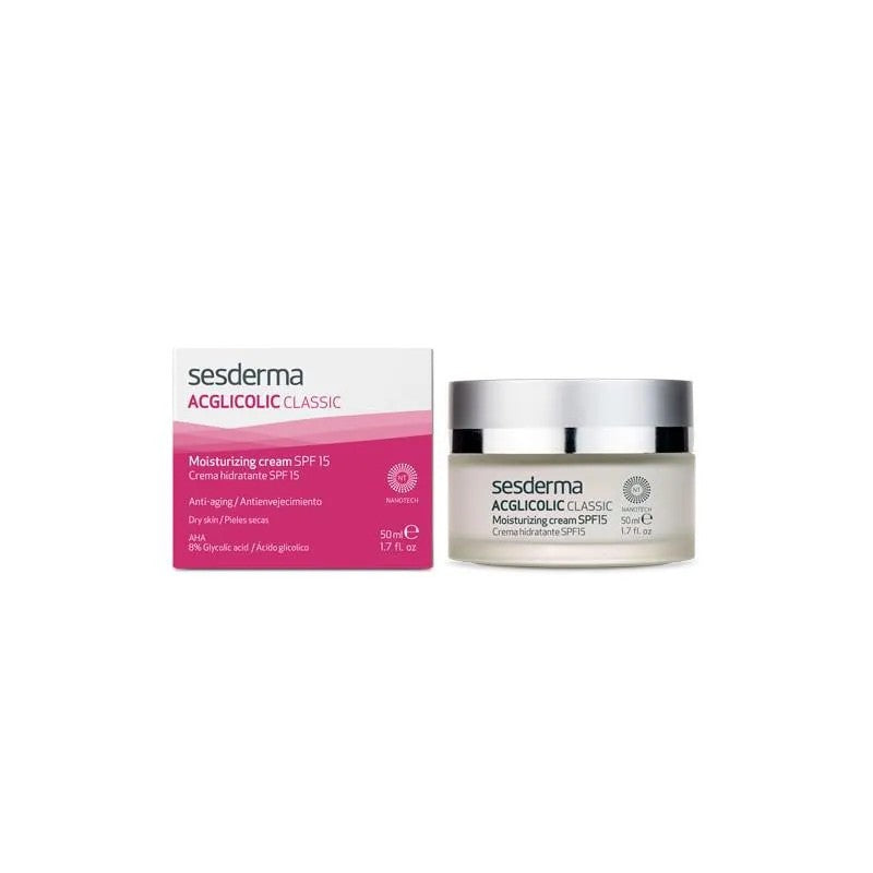 Sesderma Acglicolic Classico увлажняющий крем SPF 15 50 мл — Крем для лица