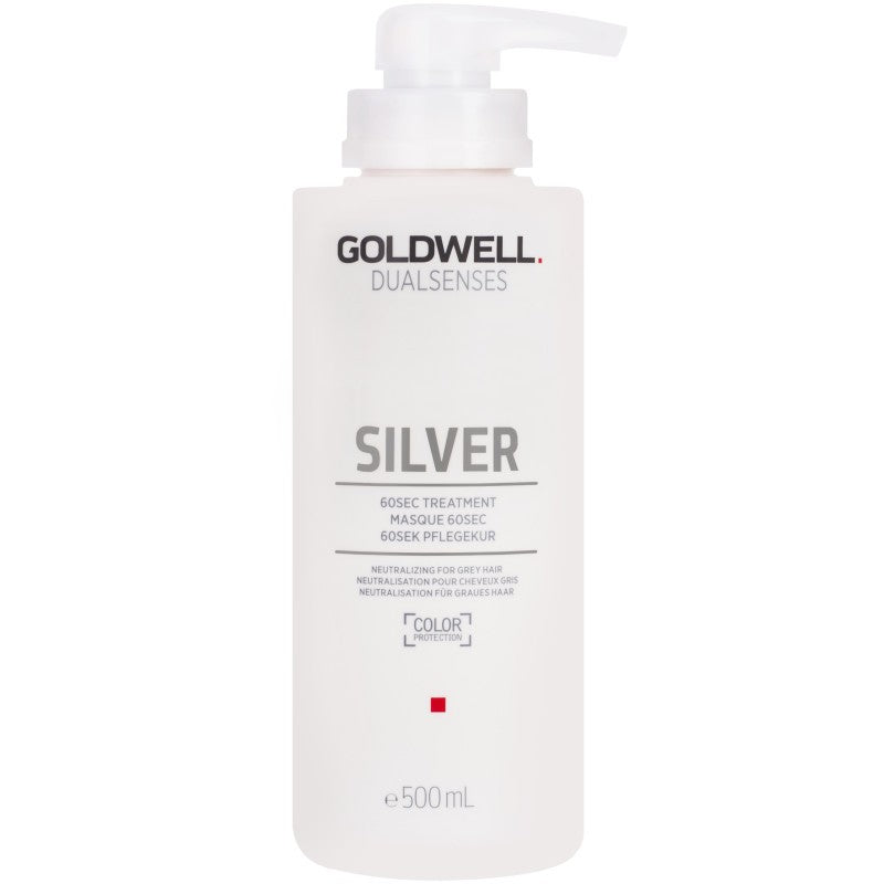 Goldwell Dualsenses Silver 500 ml — 금발 및 회색 모발 마스크