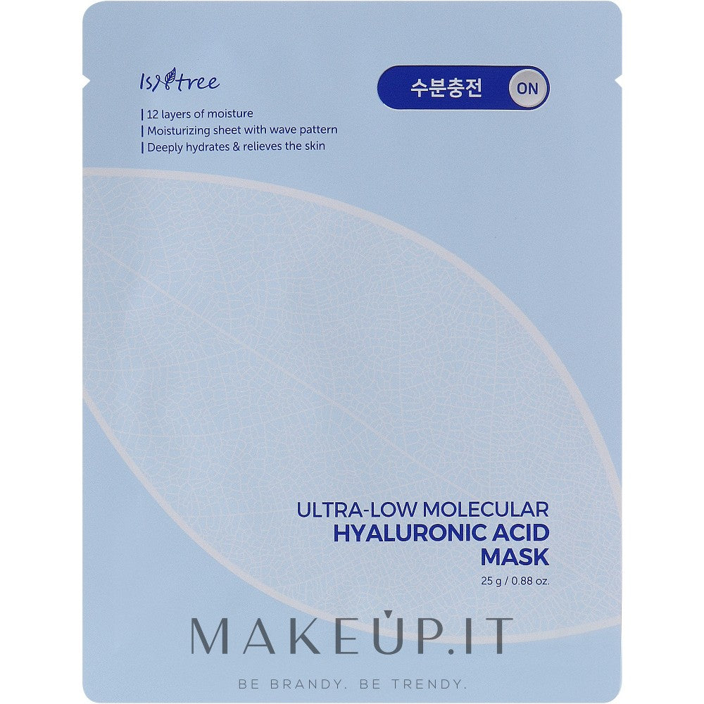 Isntree Ultra-Low Molecular Hyaluronic Acid マスク 10 x 25 g — フェイスシートマスク