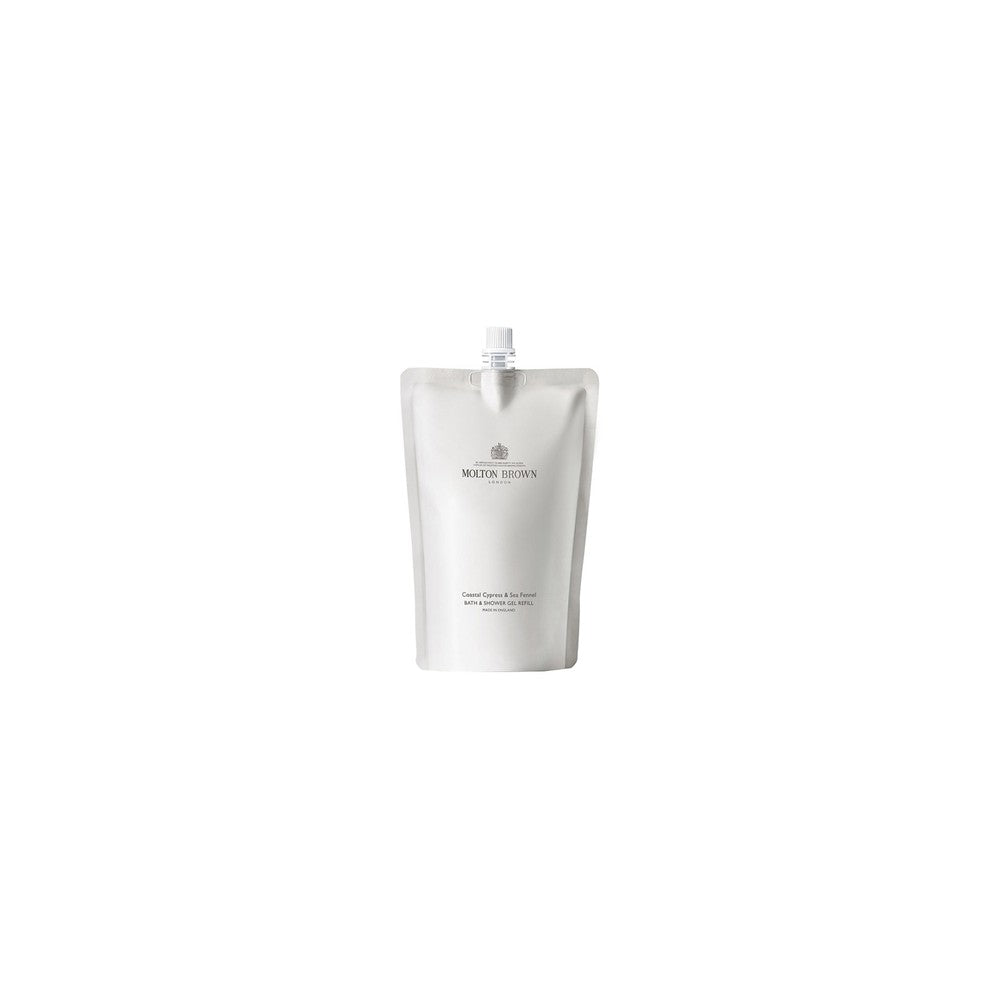 Molton Brown Coastal Cypress &amp; Sea Fennel Ricarica 400 ml — جل استحمام