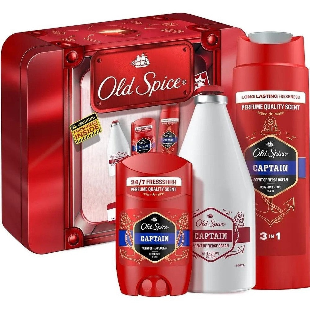 Old Spice Captain Kit Cofanetto — Herresett