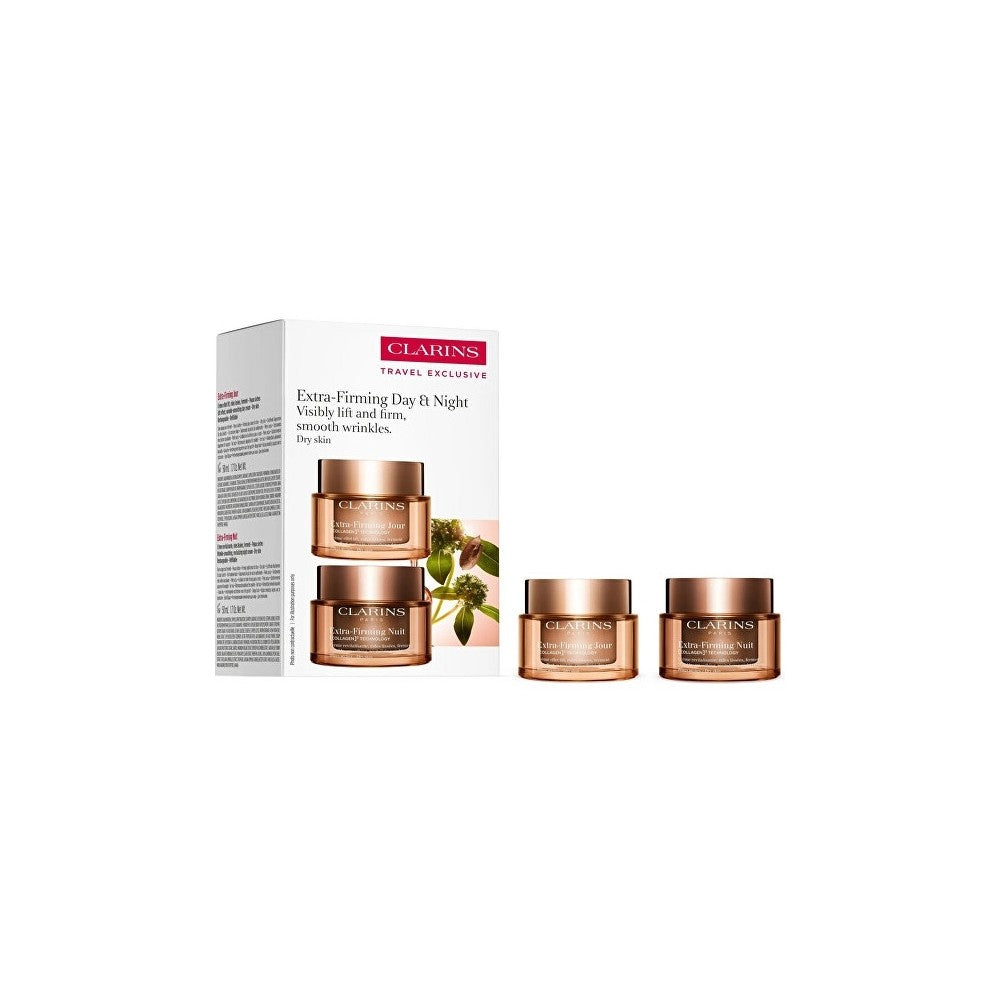 Clarins סט מתנה לטיפוח העור ממצק במיוחד ליום וללילה 