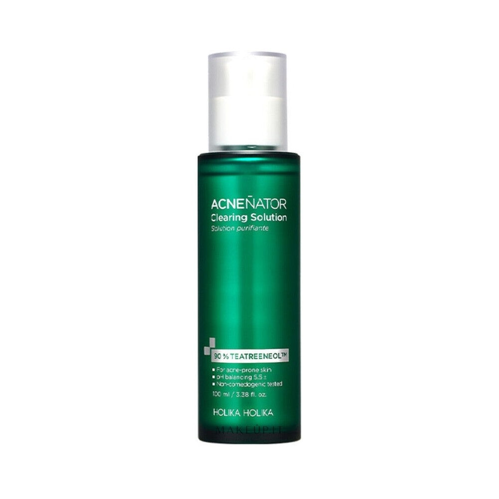 Holika holika Eau nettoyante et apaisante pour peaux grasses et à problèmes Acnenator (Solution nettoyante) 100 ml 