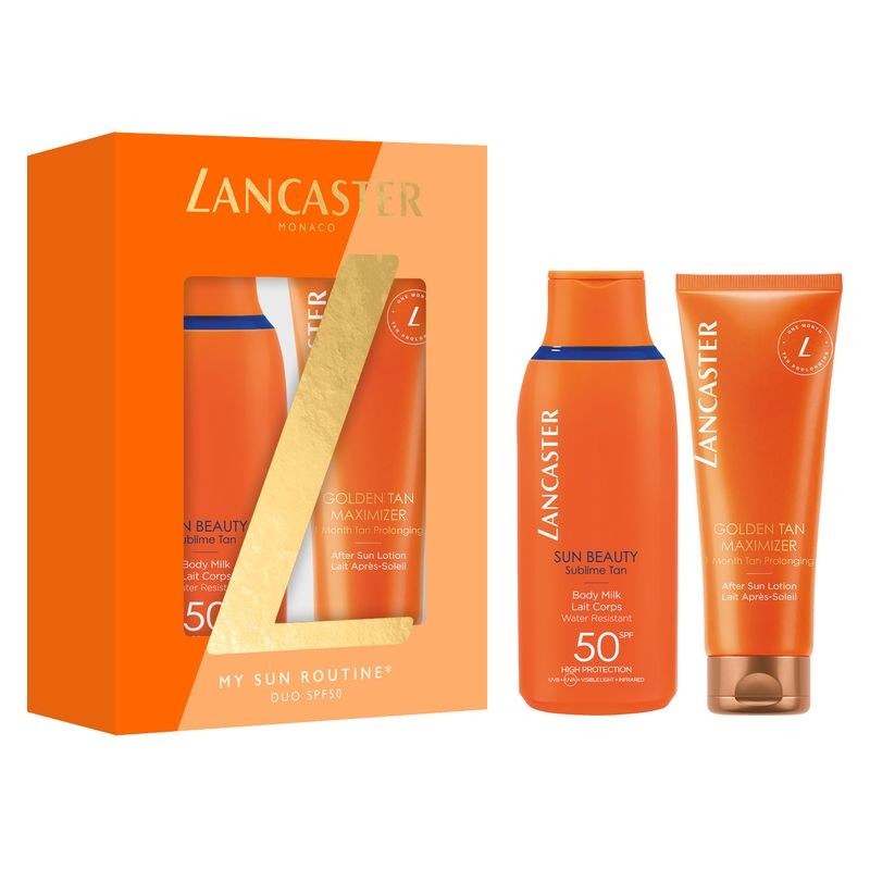 Lancaster Sonnenpflege-Geschenkset Sun Beauty Duo SPF 50 — Sonnen-Set 