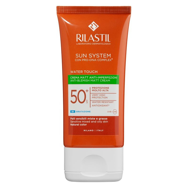 Rilastil System Water Touch Mat 크레마 매트 안티-임퍼펙션 SPF 50+ 50ml 