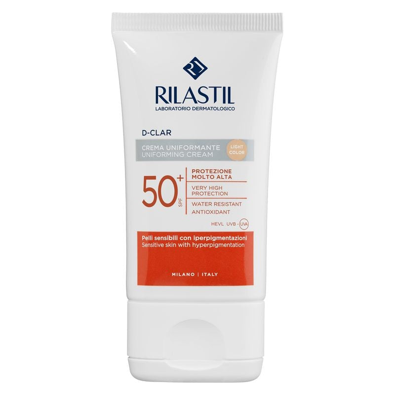 Rilastil D-Clar Осветляющий крем SPF 50+ Light 40 мл 