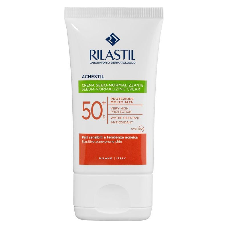Rilastil Acnestil Sebum-normaliserende creme Spf 50+ 40 ml 