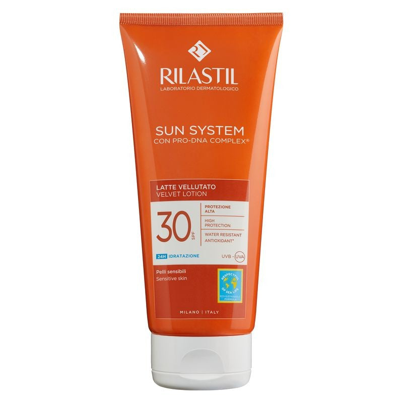 Rilastil Sun System Mleczko Aksamitne Spf 30 200 ml 