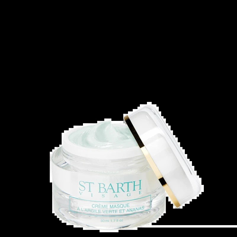 St. Barth Maschera S zeleným jílem a ananasem - 50 ML 