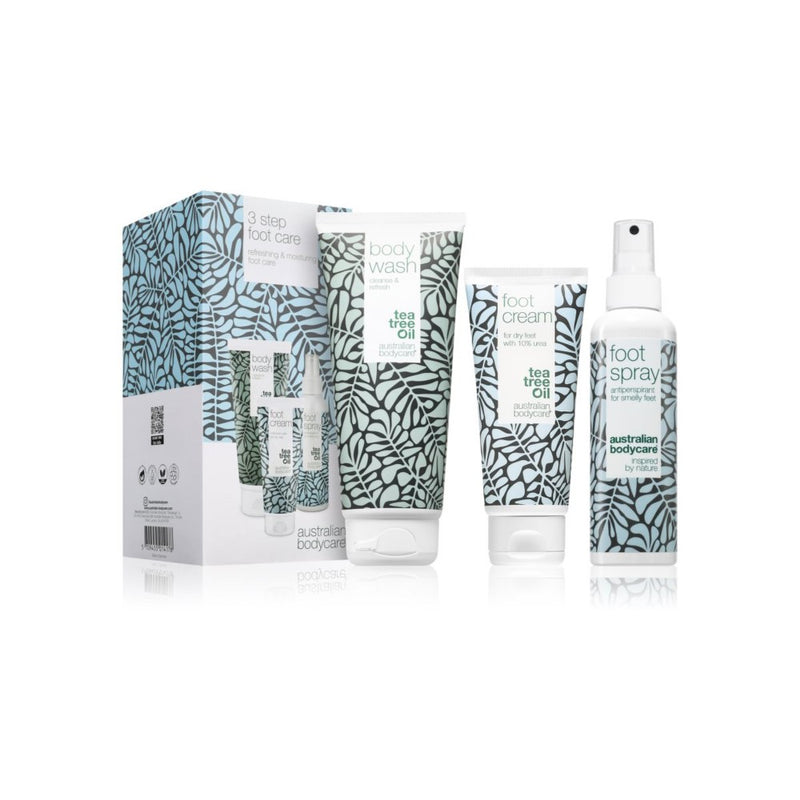 Australian Bodycare 3 Steps Foot Care set de regalo para las piernas 