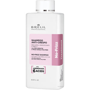 Brelil Professional No Frizz champô para cabelo rebelde e frisado 1000 ml 
