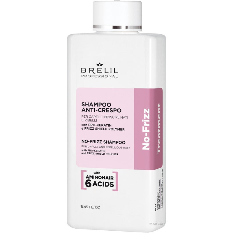 Brelil Professional No Frizz shampoo per capelli 1000 ml — Shampoo