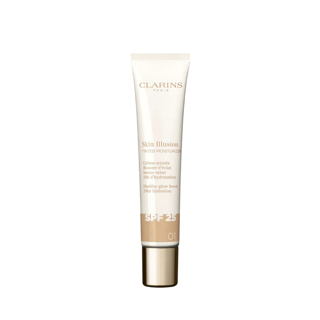 Clarins Skin Illusion Tinted Moisturizer crème teintée SPF 25 couleur 01 40 ml 