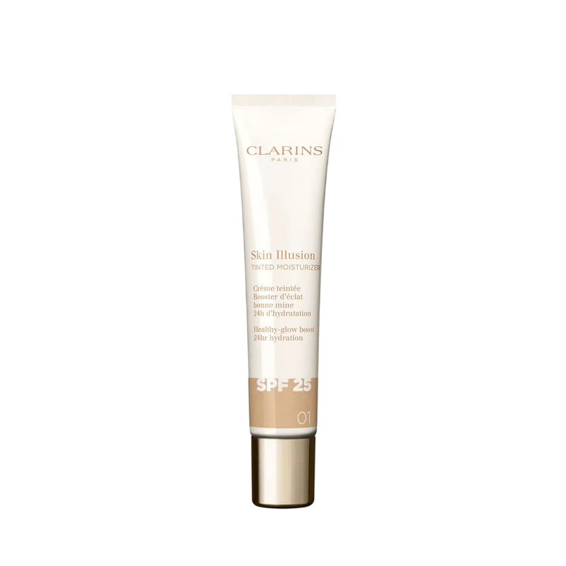 Clarins Skin Illusion Tinted Moisturizer tónovací krém SPF 25 odstín 01 40 ml 