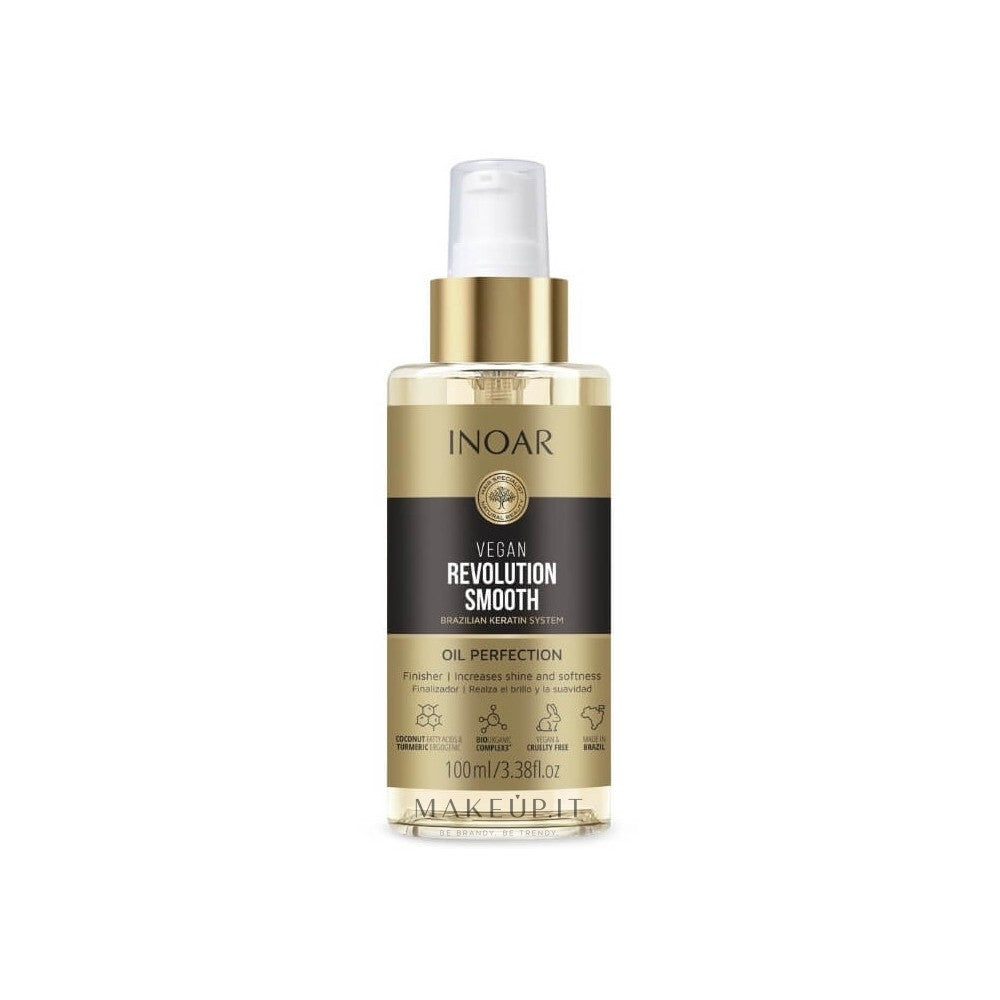 INOAR Vegan Revolution Smooth utjämnande hårolja 100 ml 