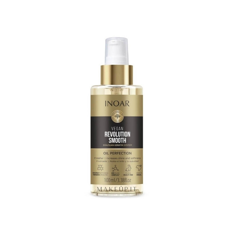 INOAR Vegan Revolution Smooth ulei de netezire pentru păr 100 ml 